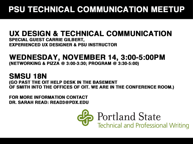 PSU TECH PRO MEETUP November