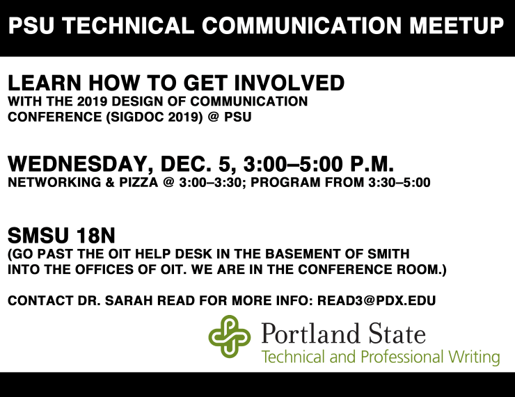 PSU TECH PRO MEETUP DEC 2018